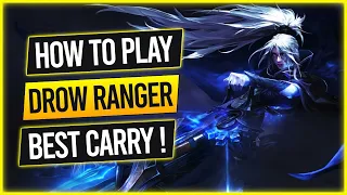 How to play Drow Ranger | Patch 7.30e | Dota 2 Hero Guide