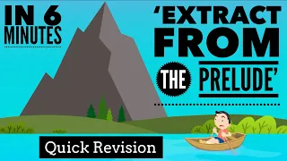 'Extract from The Prelude' in Under 6 Minutes: Quick Revision