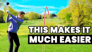 HOW TO HIT DRIVER STRAIGHT - This Makes It Much Easier