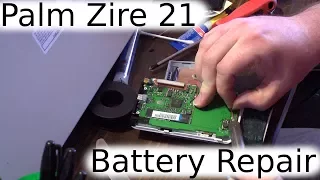 Replacing a Palm Zire 21 Battery