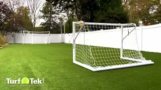 Synthetic Grass Back Yard Soccer / Play Area - Turf Tek USA