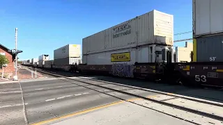 BNSF Freight Train - Flagstaff Arizona [Five Locomotives!]