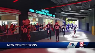 What's new at Gillette Stadium? See new upgrades