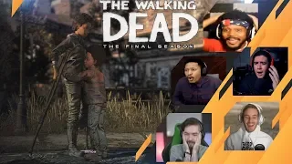 Gamers Reactions to Clementine Alive and Well | The Walking Dead: [S4][E4] Take Us Back