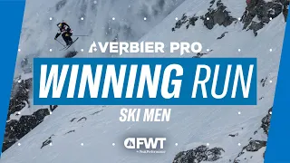 Ski Men Winning Run I 2024 Verbier Pro