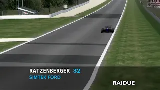 F1 Imola San Marino 1994 - Computer Simulation -  Crash of Ayrton Senna and Roland Ratzenberger