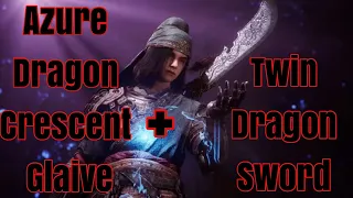 Lies of P x Wo-Long Collab : Azure Dragon Crescent Glaive x Twin Dragon Sword VS Laxasia