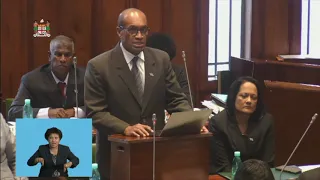 Fijian Minister for Infrastructure delivers his Ministerial Statement