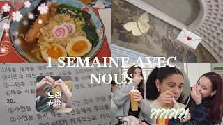 [vlog] 1 semaine avec nous en LLCER CORÉEN