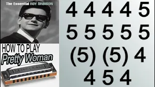 PRETTY WOMAN  HARMONICA ( C DIATONIC ), ARMÓNICA C, BLUES HARP C, GAITA DE BOCA C, MUNDHARMONIKA C