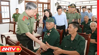 Bộ Trưởng Tô Lâm Thăm Và Tặng Quà Các Thương, Bệnh Binh Tại Ninh Bình | Tin Tức 24h | ANTV