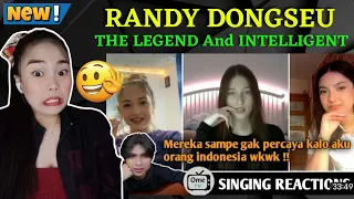 Randy Dongseu - Nyanyiin cewek cewek Eropa pake lagu bahasa mereka ! Reaksi nya bikin nagih OME TV