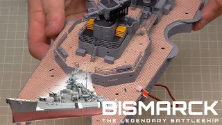 Agora Model's Bismarck The Legendary Battleship - Pack 9 - Stages 93-104