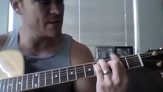 How To Play Personal Jesus On Guitar - Johnny Cash Version