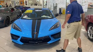 HERE'S OUR CERTIFIED PRE-OWNED 2020 CHEVROLET CORVETTE