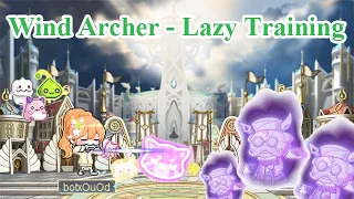 GMS Reboot - Wind Archer Lv.260 Lazy Training - Cernium : Royal Library Section 1