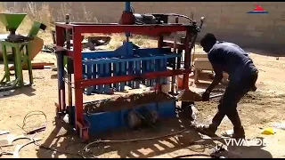 Hydraulic Press Block Making Machine