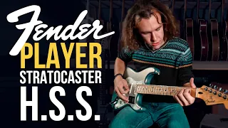 Fender Player Strat HSS. Универсальный стратокастер | gitaraclub.ru