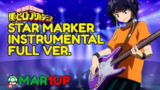 STAR MARKER - My Hero Academia OP7 【FULL INSTRUMENTAL KARAOKE】