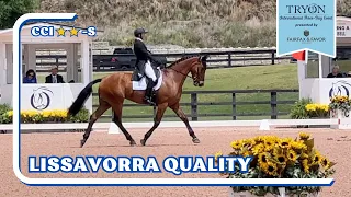 Lissavorra Quality (CCI2* -S | 2023 Tryon International Three Day Event)