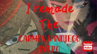 I remade the Carmen Sandiego intro | Gacha Club gcmv