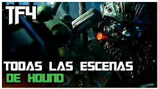 Todas Las Escenas de HOUND | Transformers: La Era de la Extinción (2014) HD - Latino
