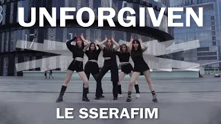 [KPOP IN PUBLIC | ONE TAKE] LE SSERAFIM (르세라핌) - 'UNFORGIVEN' dance cover by Maevi