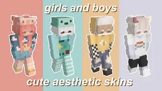 💫 cute aesthetic skins girls & boys w/ download links