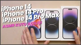 iPhone 14, iPhone 14 Pro ve iPhone 14 Pro Max Kutu Açılışı [ASMR]