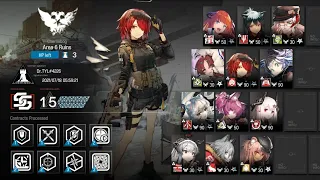 [Arknights][CC#4 Lead Seal][MAX Risk 15] Day 6 - W's Disappearing Trick