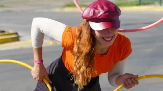 Hula Hoop Juggling by Rocio Molina from Argentina / IJA Tricks of the Month