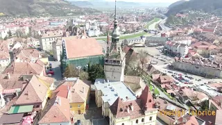 Turnul cu ceas din Sighisoara. Privelisti peste timp