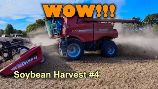 54 Bushel Per Acre Improvement In 17 Years!!!  Soybean Harvest #4: (10/18 /23)