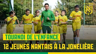 12 jeunes nantais se préparent pour le Tournoi des Défenseurs de l'Enfance au Parc des Princes !