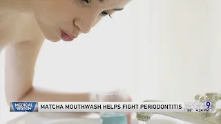 Matcha mouthwash helps fight periodontitis —and more