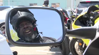 Thousands gather for 'ride out' from Yonkers to Brooklyn for DMX memorial service