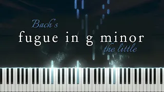 Fugue in G minor / The Little by Bach (Piano Solo) - Glass Onion Fugue