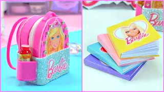 DIY BARBIE STATIONARY CRAFTS - BACK TO SCHOOL #barbie #schoolsupplies