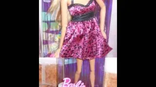 My new barbie fashionistas dolls.mpg
