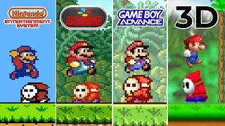 Super Mario Bros. 2 (1988) NES vs SNES vs GBA vs 3D (Which One is Better?)