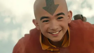 AANG First Scene in Avatar The Last Air Bender Netflix Live Action Episode 1