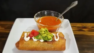 How to make CHIMICHANGAS / DELICIOUS BEEF RECIPE / step by step ❤