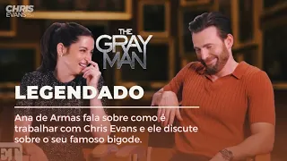 Ana de Armas fala sobre como é trabalhar com Chris Evans | LEGENDADO