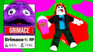 I CREATED THE GRIMACE SHAKE IN BROOKHAVEN AND...