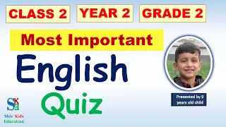 English question and answer for class 2[English quiz CBSE 2021]|grade 2 english test|class 2 English