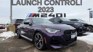 LAUNCH CONTROL! 2023 BMW M240i xDrive Coupe