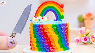 Amazing Rainbow Cake 🌈1000+ Miniature Rainbow Cake🌞Best Of Rainbow Cake Ideas