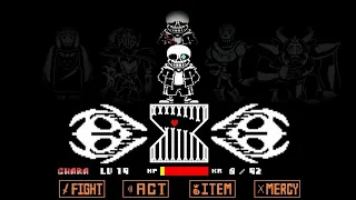 Санс андертейл отмечает день рождения по своему=) Undertale Sans fight remake by ars no heal