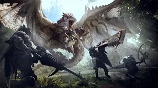 Пулемет против хищника Monster Hunter World Demo