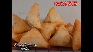 How to make Samosa for Beginners. A step by step Tutorial/No dough, No kneading,No oven/Easy to make